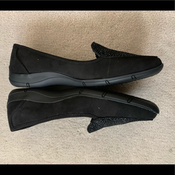 New Karen Scott Jodi Slip-On Flats, bk/bling 5.5 - Picture 5 of 15